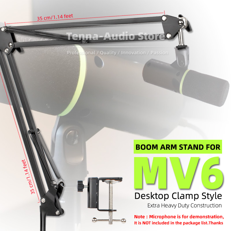 Holder Mic Stand Part Compatib - Microphone Arm Boom ulasan dan harga