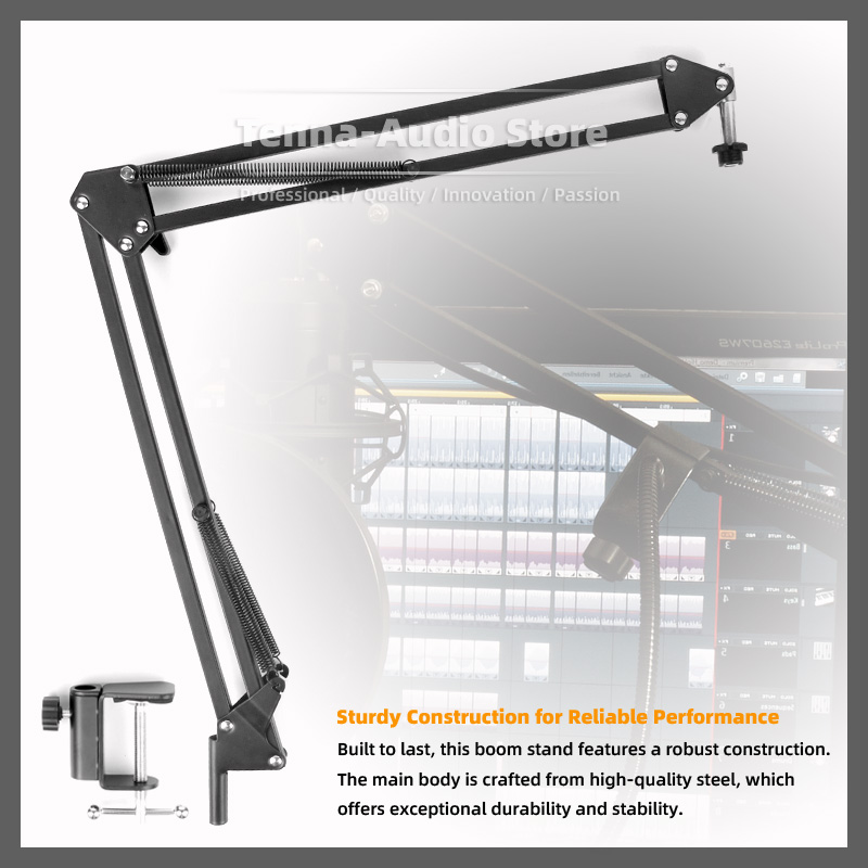 Holder Mic Stand Part Compatib - Microphone Arm Boom ulasan dan harga