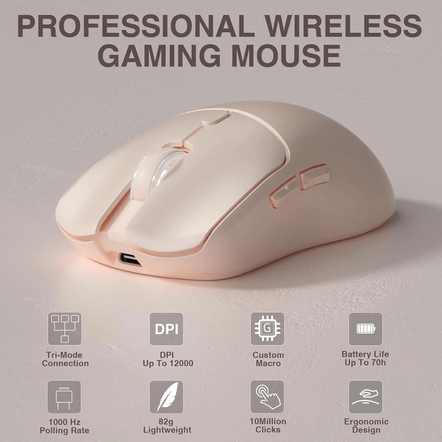 AULA SC580X Tri-mode Wireless  - Mouse Gaming Esports ulasan dan harga