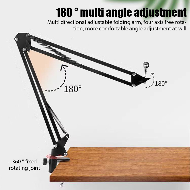 Adjustable Microphone Stand De - Microphone Arm Boom ulasan dan harga