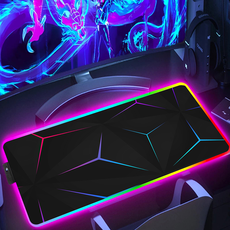 RGB Extended Hexagon Gaming Mo - Mouse Pad Extended Rgb ulasan dan harga